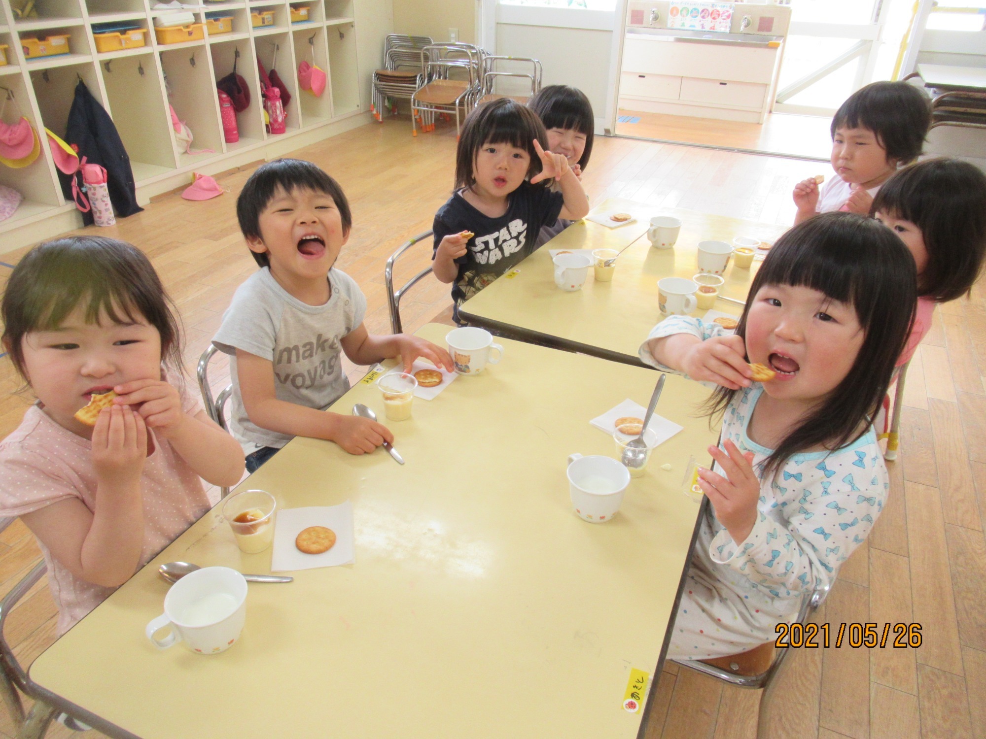 給食の様子