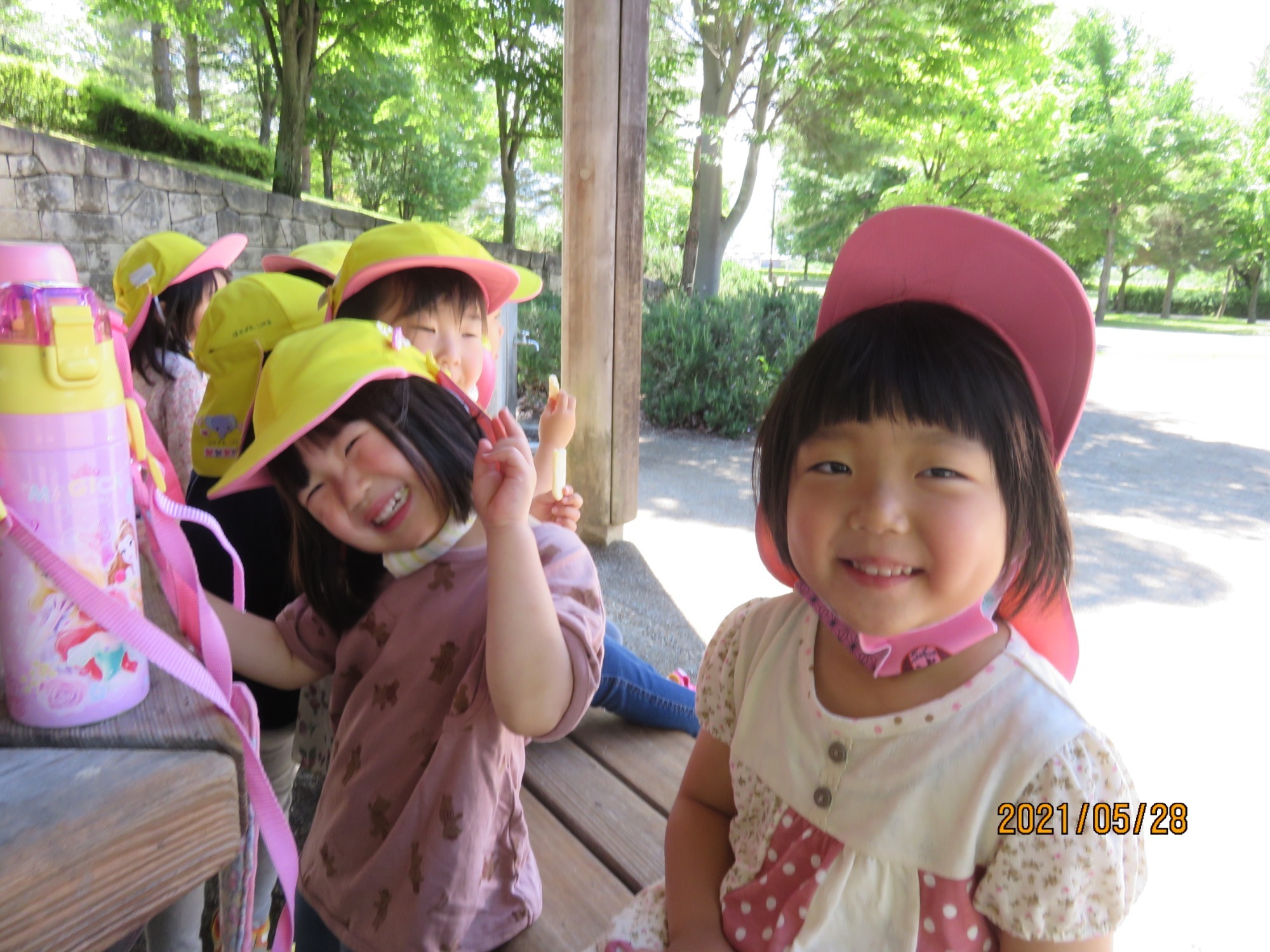 5月28日（金）　園外保育（さくら組・ひよこ組）