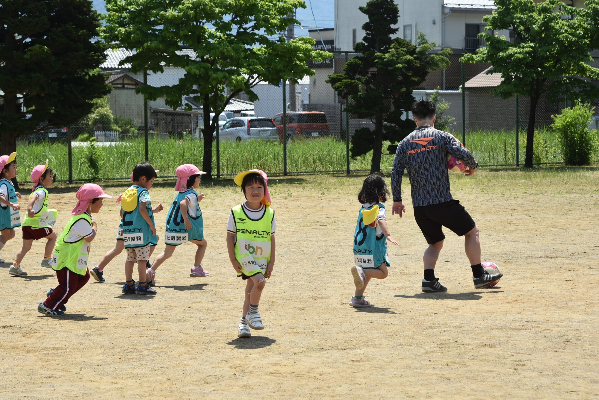 6月7日（月）　サッカー教室（りす・うさぎ組）
