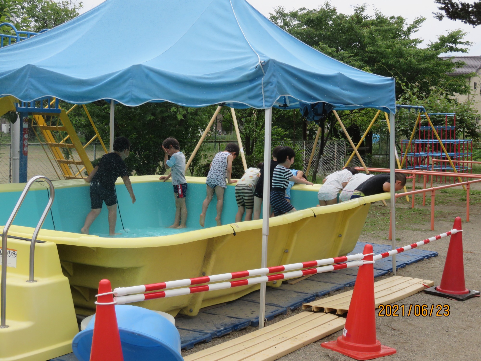 6月23日（水）　プール開き
