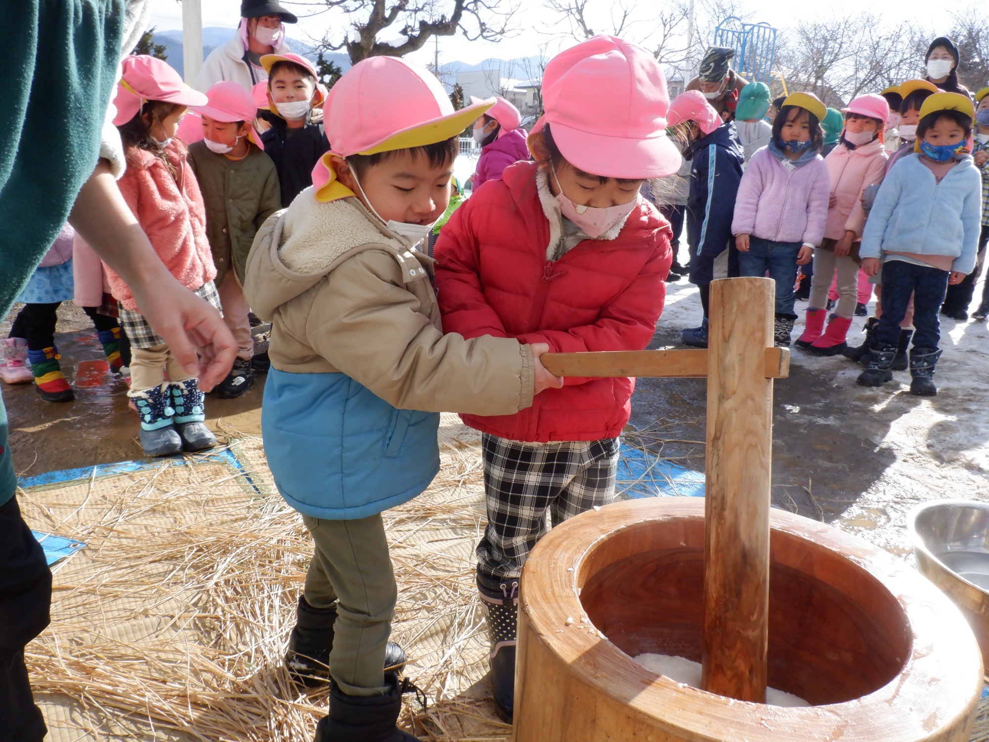 1月7日（金）　お餅つき大会