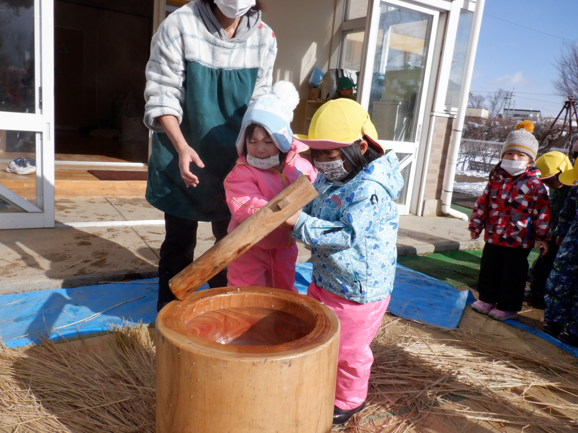 1月7日（金）　お餅つき大会