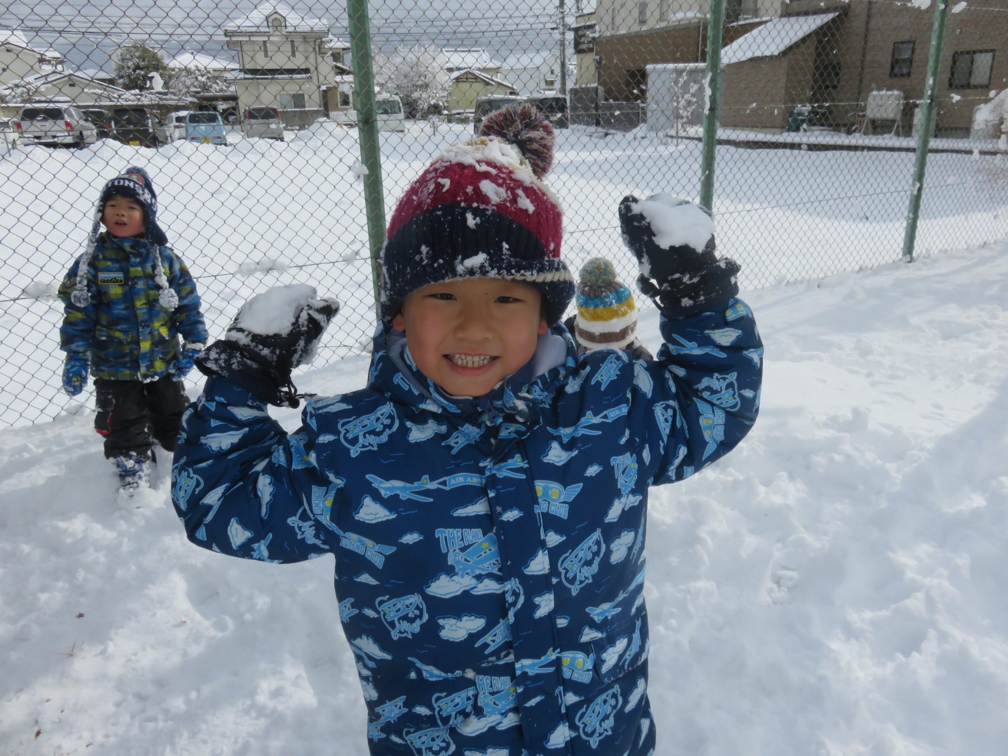 1月14日（金）　雪遊び
