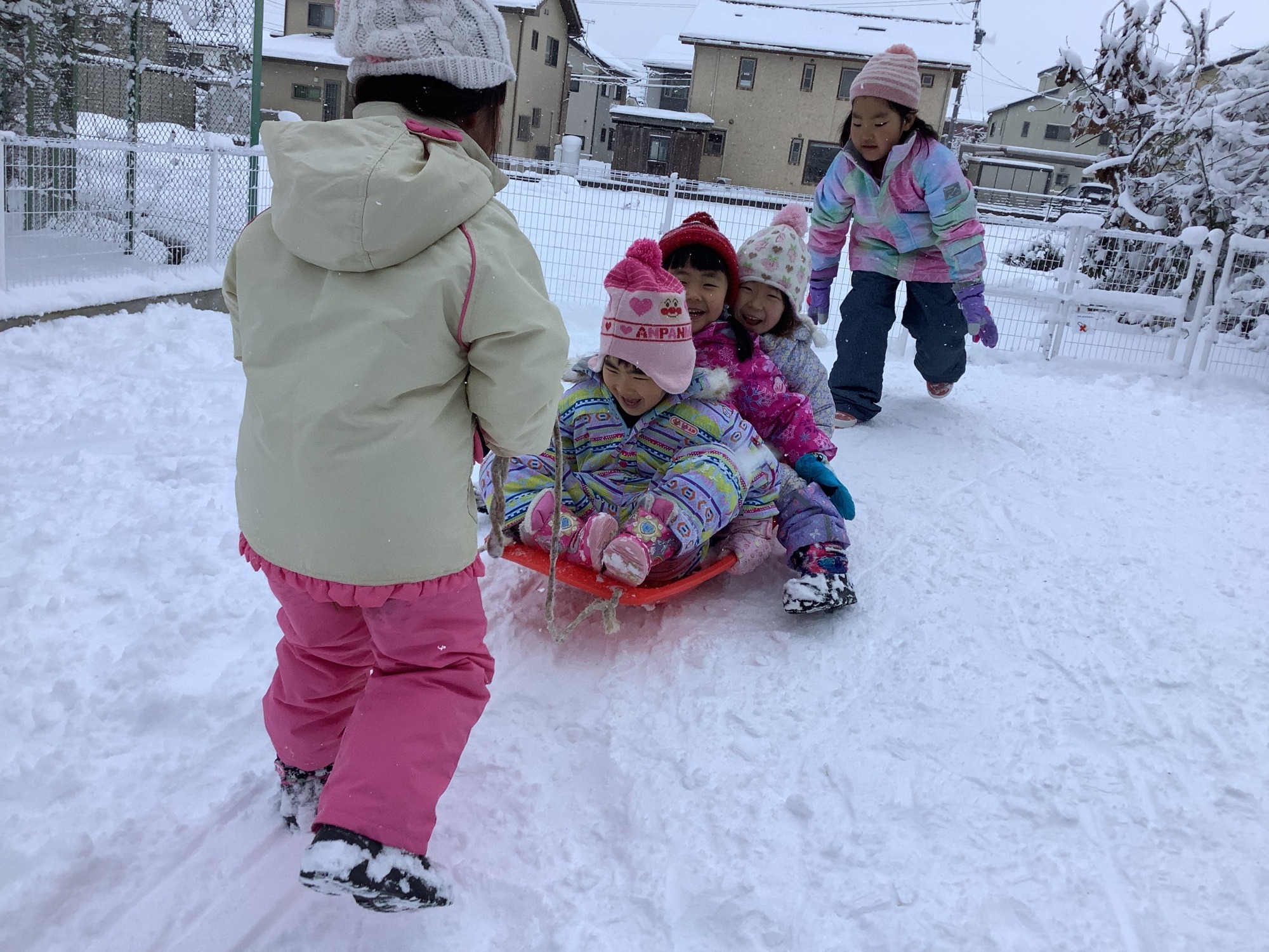 1月14日（金）　雪遊び