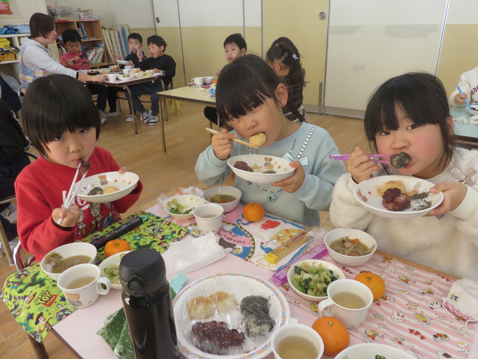 給食の様子