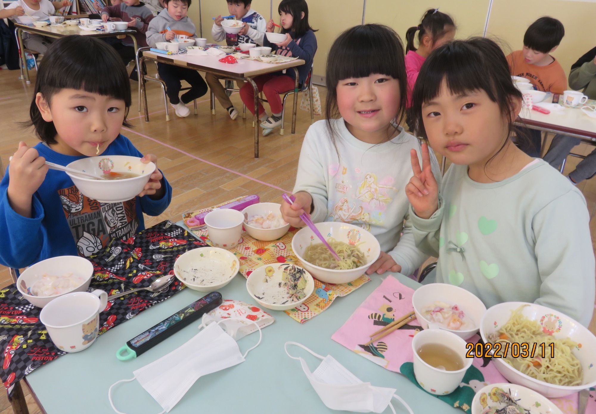 給食の様子