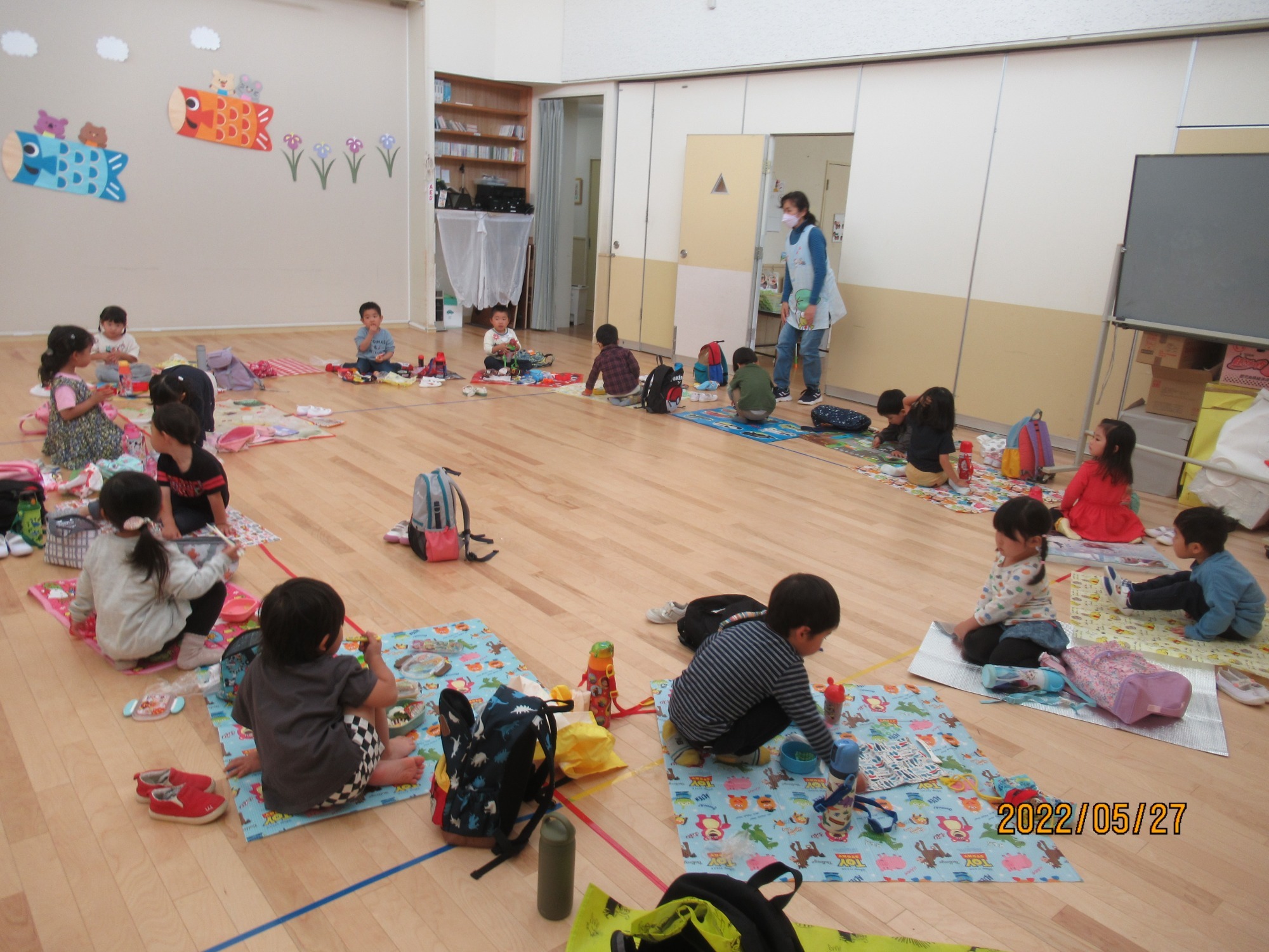 5月27日（金）ひよこ組・さくら組園外保育