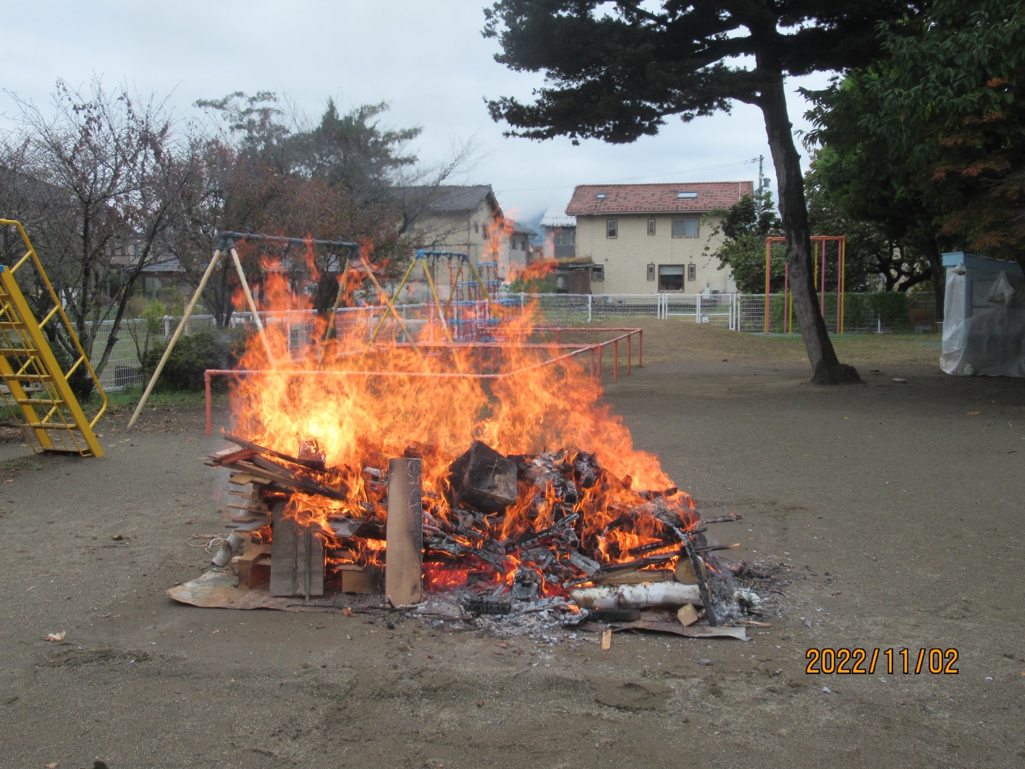 11月2日　焼き芋会