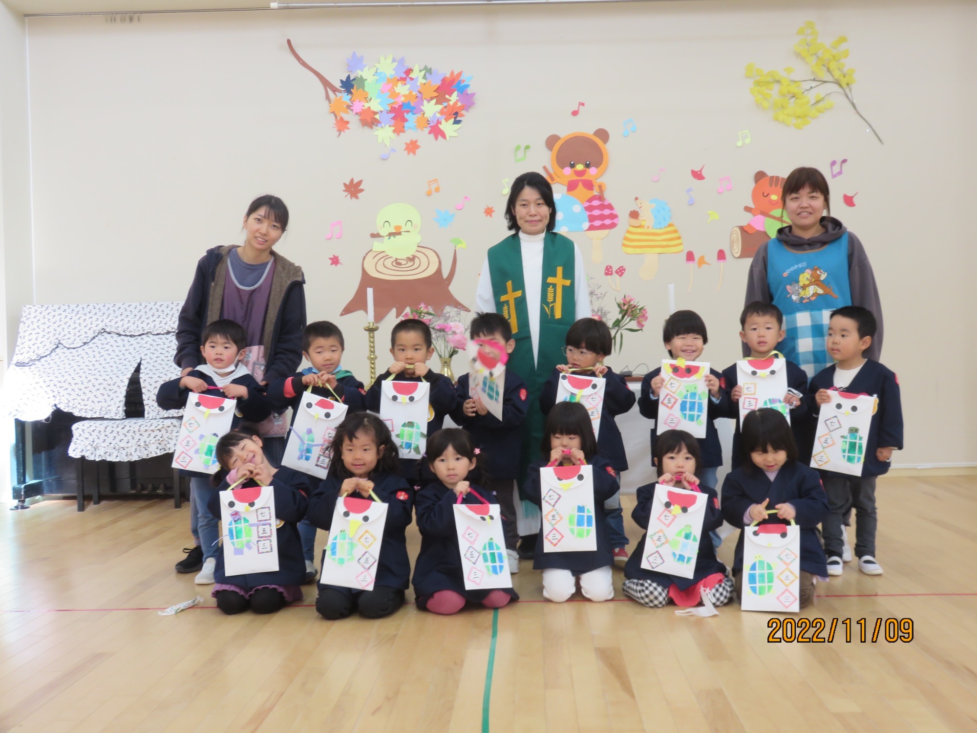 11月10日　七五三祝福式