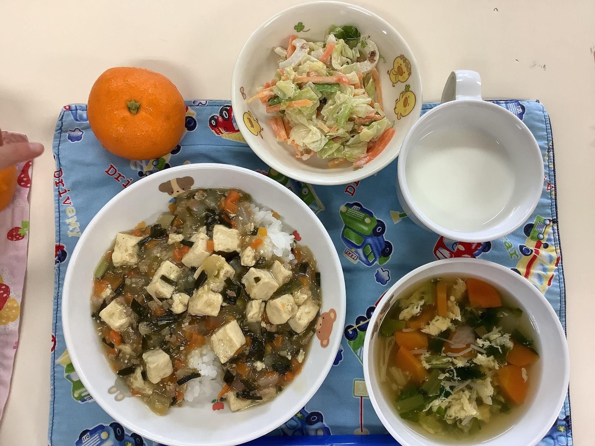 給食の様子
