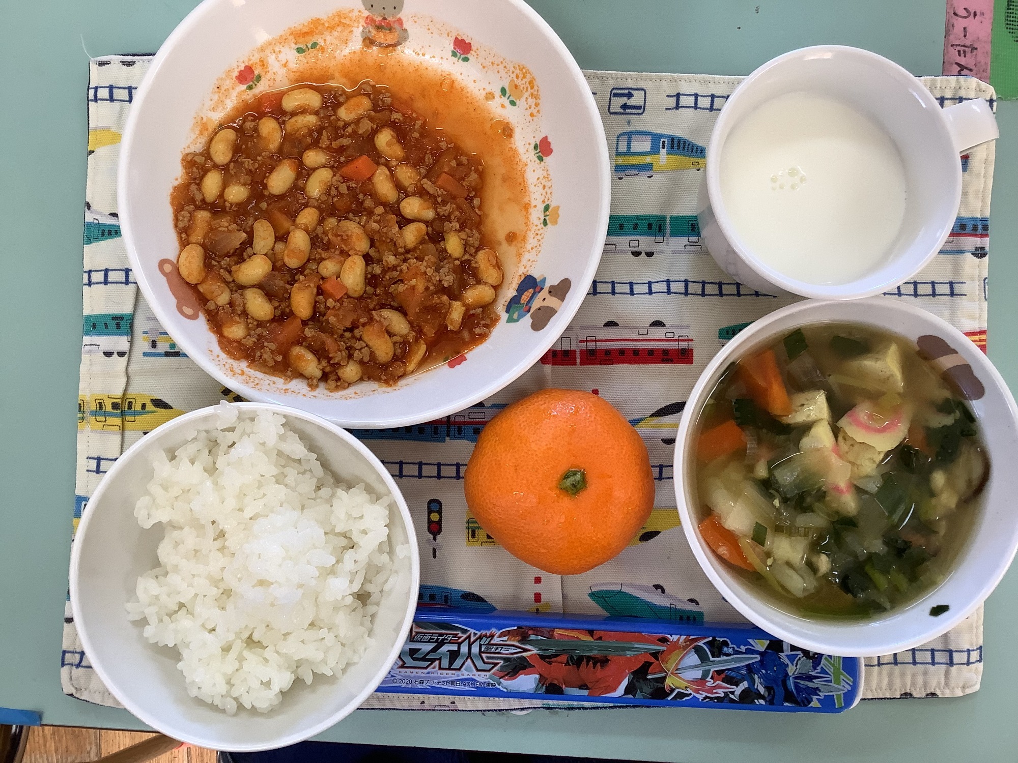 給食の様子